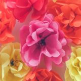 How to make tissue paper flowers. FIESTANOSIESTA.COM | Como hacer flores de papel.