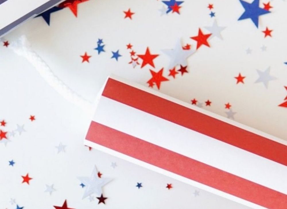 Firecracker party favors for 4th of July