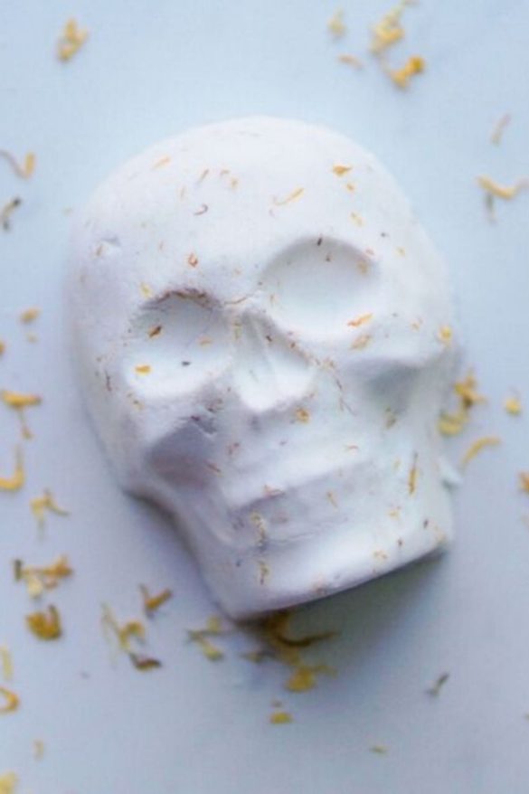 how to make day of the dead bath bombs