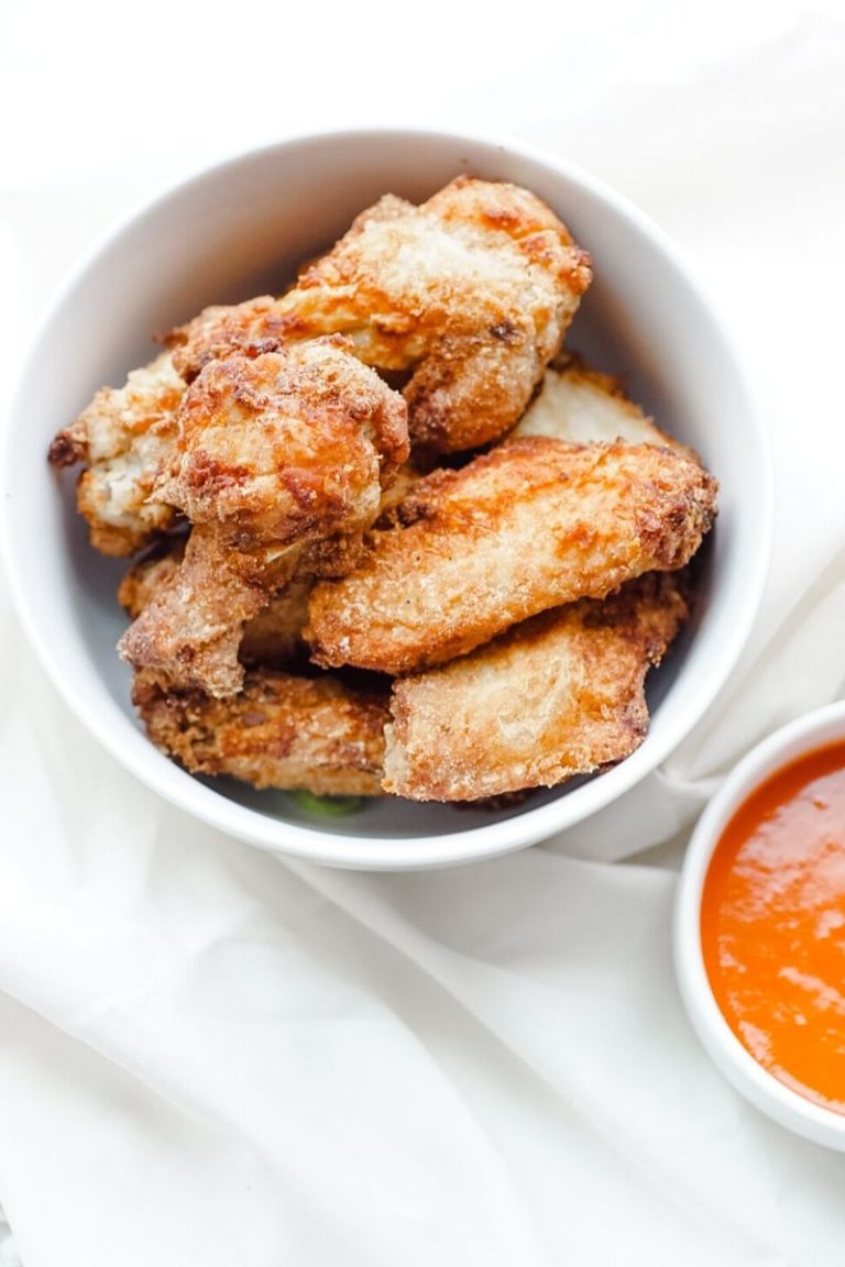 Perfectly crispy air-fried chicken wings | Gluten-free recipe