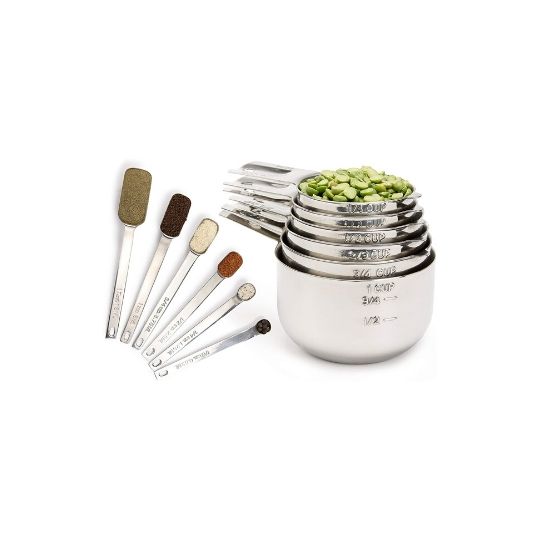 Measuring cup and spoon set