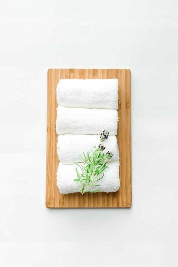 How to make scented chilled spa towels.
