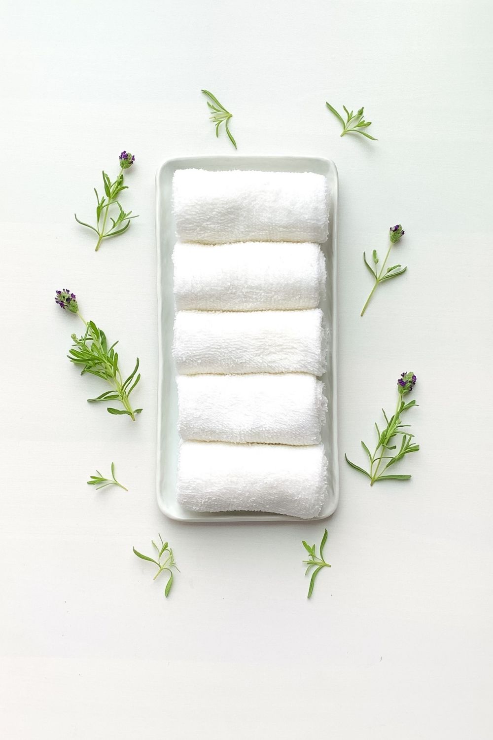 How to make scented chilled spa towels.