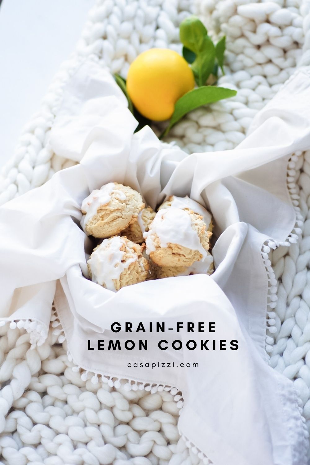 Paleo-ish lemon cookies | Gluten-free | Egg-free | Vegan | Allergy Friendly