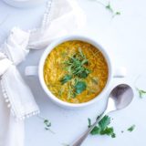 Smokey butternut squash and chicken soup | soup