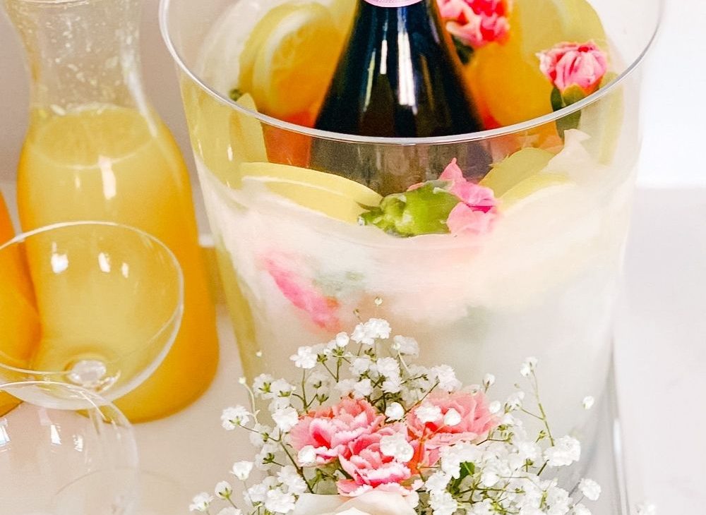 How to make Floral and Fruity Ice Buckets