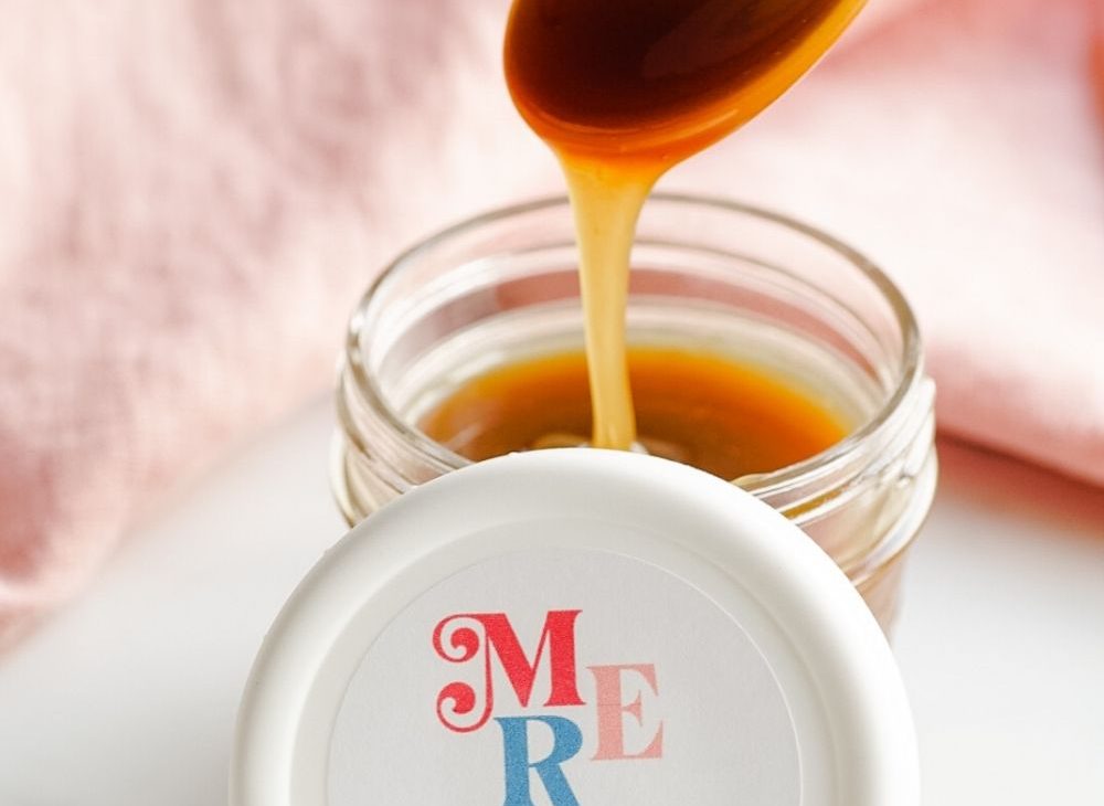 Yummy and Smooth Paleo Caramel Sauce Made with Maple Sugar