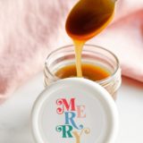 Yummy and smooth Paleo Caramel Sauce Made with Maple Sugar | Salsa de Caramelo Paleo | Paleo Dulce de Leche (sin leche)