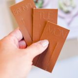 DIY Leather Bookmarks for Cookbooks and Meal Planning