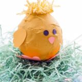 How to make a cute Easter chick mini pinata | Como hacer una pinata de pollito