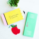 DIY Gift Card Holders for Teacher Appreciation Week - Cricut Project